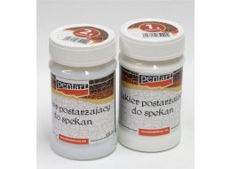 KOMPLET - LAKIER POSTARZAJĄCY DO SPĘKAŃ 2-SKŁADNIKOWY 100 ML NR 2480