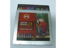PROGRESSO  KREDKI AKWARELOWE KPL. 24  KOL NR 8784
