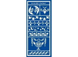 SZABLON SAMOPRZYLEPNY NR 45521 MOTYW ORNAMENT